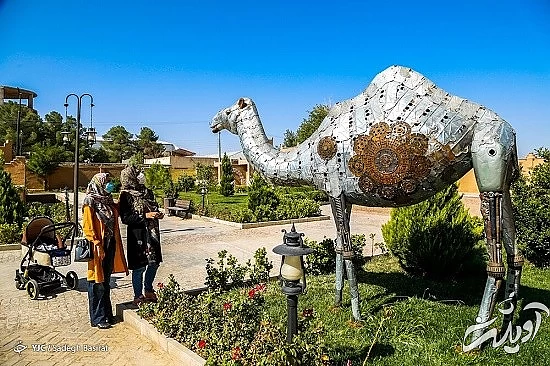 قاب‌هایی تماشایی و دیدنی از باغ موزه فلزی ایران